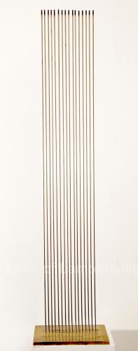 B-1728, Sixteen Monel Rods Sound Sculpture by Harry and Val Bertoia