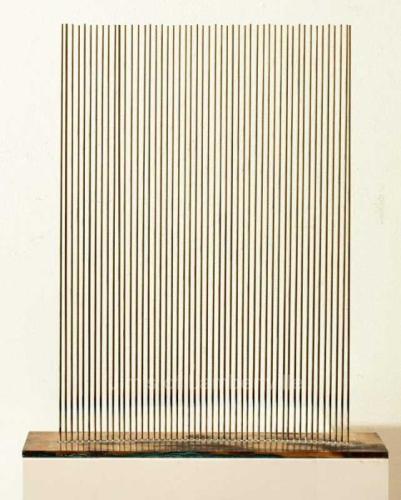 B-1861, 50 Rods on a Curve by Harry and Val Bertoia