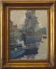 "Harbor Reflections, Gloucester" by Henry Bayley Snell