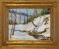 "Cuttalossa Creek, Winter" by William F. Taylor