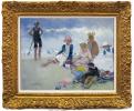 "A Day on the Beach" by Martha Walter