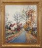 "Road to Town, Autumn" by Walter%20Emerson%20Baum
