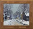 "Road to New Hope, Winter" by Edward Willis Redfield