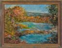 "Autumn on the Delaware" by Evelyn Faherty