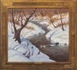 "Brook in Winter" by George W. Sotter